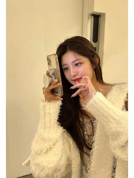 ラル 立川(lar) ローラ前髪なし_メルティカラー似合わせカットセミロング