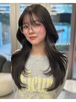 クム(kumu)&nbsp;韓国へア/レイヤー/顔周り/ボブ/透明感カラー