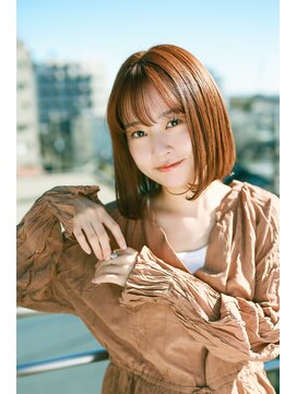 フープ 川越(hoop) 大人ボブ、ワンレン、切りっぱなし