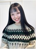 似合わせカットフェミニンロングメルティカラー_ba493391