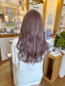 ギャラクシー ヘアードレッサーズ(galaxy hairdressers) 透明感可愛いラベンダーブラウン