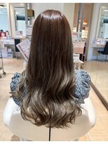 ウィル 都島店(WiLL) 20代30代40代大人可愛い艶感グレージュブラウン(7)