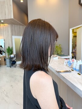 ユウヘアー 千代田橋店(U Hair) オリーブカラー/赤み消しカラー/透明感カラー/イルミナカラー