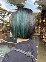 キサイ バズ(kisai BUZZ) インナーカラー/外国人風/切りっぱなし/中目黒kisai BUZZ西川