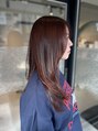 シーオー(CO.) お客様のパーソナルカラーに合わせた艶カラー
