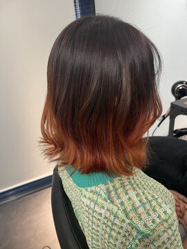 シーク 大森(Seek) グラデーションカラー　オレンジ