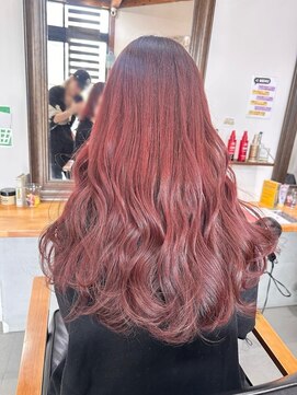 ラックセカンドスペース(LUCK 2nd SPACE) ブリーチなしレッド/八千代台/勝田台/ブリーチ/ケアブリーチ