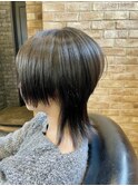 ショートウルフ ウルフカット ネオウルフ ボブウルフ