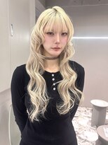 ジェム(GEM)&nbsp;ホワイトブロンド/抜きっぱなし/ブリーチカラー