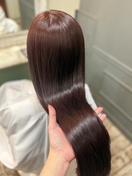 アズーア ヘアーアンドスパ(azure hair&spa) 髪質改善カラーで艶を！