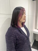 レ セゾン(Les Saisons)&nbsp;ミディアムレイヤーカット×インナーカラー