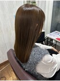 ツヤ感ストレート/レイヤーストレート/色っぽヘア/頭皮ケア/美髪