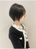 ばっさり丸みショート