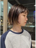 morio札幌　レイヤーボブ　札幌ボブ　デザインカラー