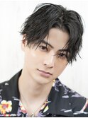 無造作ゆるめツイストスパイラルパーマシャドウパーマ刈り上げ
