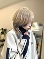 サンド 鹿児島中央(sand) 【ダブルカラー/デザインカラー/裾カラー/ウルフカット】