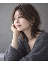エルコット(elcot) ◆大人に似合うウルフカット/ミディアムレイヤー/40代50代60代◆