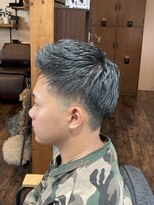 ジーワンヘアー(G1 HAIR)&nbsp;【メンズ】　アップバングショート