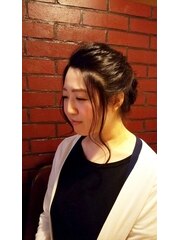 簡単ヘアーアレンジ