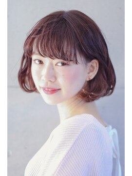アンドヘアー 西葛西(&-HAIR) &ヘアーKENTO/耳かけウェーブボブ