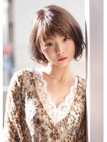 ヘアーメイクジェンテ(hair make gente)&nbsp;前下がりボブ