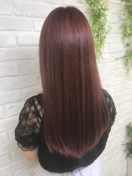 アンククロス 表参道(ANKH CROSS) ロングヘア、ピンク【ANKH CROSS表参道】