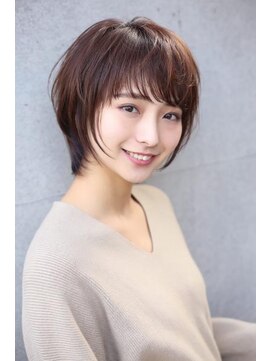 リノ 吉祥寺(Lino kichijoji) 小顔ひし形大人ショート　Lino by U-REALM　津戸