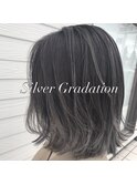 ★バレイヤージュ×シルバー★