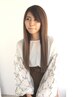 髪質改善ニュアンスストレート＋カット ￥17.600→￥15.840
