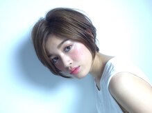 カット技術に自信あり！！前下がりショートボブスタイル。立体的に見えます♪