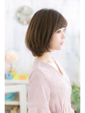 ミック ヘアアンドビューティー 大山店(miq  Hair&Beauty) ひし形シルエット♪ナチュラルフェミニンボブa