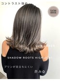 シャドールーツハイライトバレイヤージュ白髪ぼかし　n21