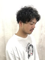 マーズ(Hair salon Mars) アップバングスパイラルパーマ