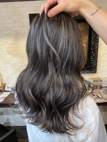 ボアップ 新居浜店(boappu)&nbsp;#ハイライト #カラー #グレー #グレージュ #ケアブリーチ