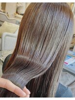 ジーナ 銀座(Zina) 髪質改善*マロンベージュ*20代30代40代*かきあげ【Zina銀座】