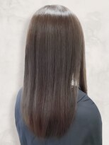 アース 東戸塚店(HAIR & MAKE EARTH) 20代30代40代ストレートアッシュベージュ髪質改善艶感カラー