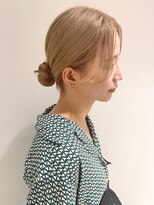 シテン(SITEN)&nbsp;ホワイトベージュ/ロング/ヘアアレンジ