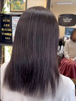 美容室 スピリチュアル ハート(SPIRITUAL HEART)&nbsp;手で乾かすだけ♪「リクルートブラウンカラー」