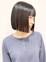 モリオフロムロンドン 松戸店(Morio from London)&nbsp;【松戸　石山】ストレート顎ライン切りっぱなしボブ