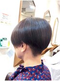 30代40代50代/マッシュショート/2ブロ女子/刈り上げショート