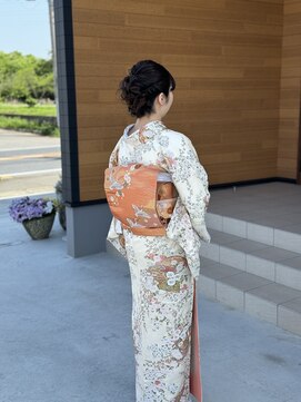 ビジョルノ つくばみどりの店(Begiorno) お宮参りお母様着付けヘアセット