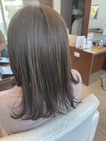 アチーブリス(achieve Liss)&nbsp;ハイライトカラーミルクティー細めハイライトダブルカラー