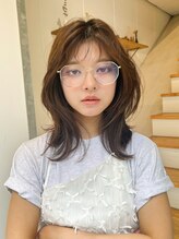 ノースイースト 荻窪店(north east) 【荻窪】ミディアムレイヤー/ベージュカラー