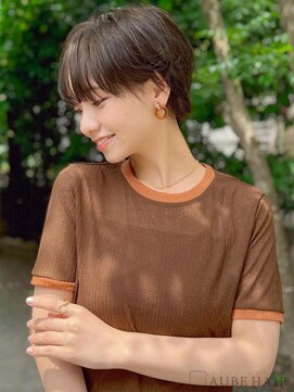 オーブ ヘアー アオ 四日市店(AUBE HAIR ao) 20代・30代_大人可愛いミニマムショート