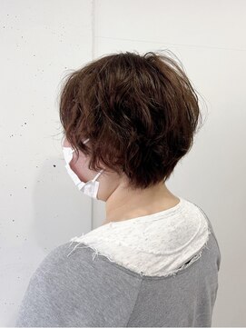リッチアンドアンジー(RICCI&ANGIE) ショートボブパーマ ゆるふわ 大人可愛い