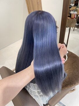 リル 茅ヶ崎(Liru:) 黒髪/ボブルフ/ネビージュ/小顔/ワンレン/茅ヶ崎/髪質改善/前髪