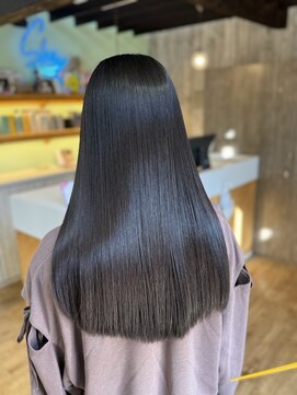 スカイ(SKY) 透明感カラー/髪質改善/縮毛矯正/レイヤーカット/ダブルカラー