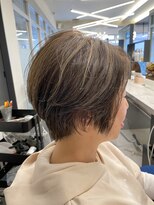 アース 浦和店(HAIR&MAKE EARTH) 白髪ぼかしショートボブ