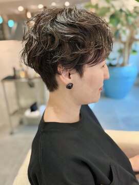 フリップビーアヴェダ(FLIP B AVEDA) 本八幡×ショートパーマ×似合わせ