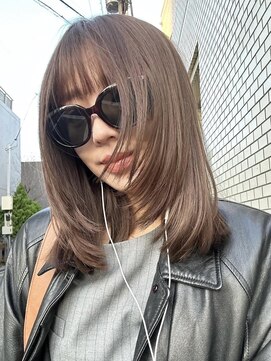 アオ ミナミアオヤマ(Ao. minami aoyama) 似合わせレイヤー／顔周りレイヤー/レイヤー/ミディアムレイヤー